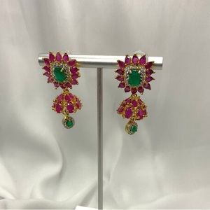 Pakistani Jewelry, Desi Jewelry, South Asian Jewelry, Party Wear Earrings